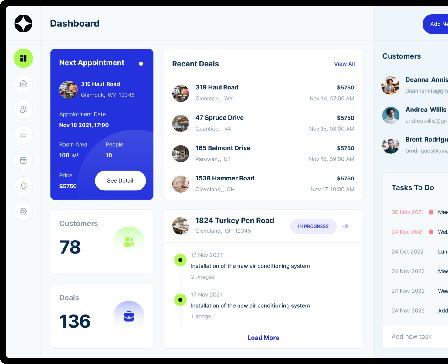 Paylero financial software dashboard preview